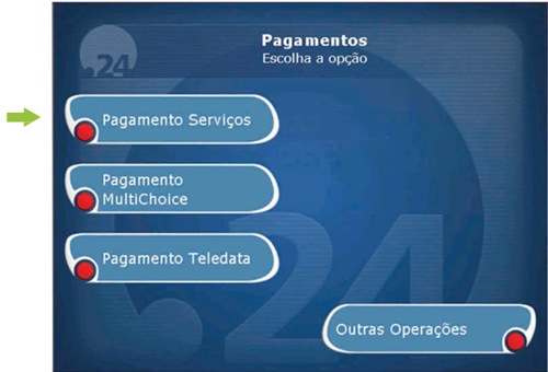 Passo 2 - Pagamentos de Serviços